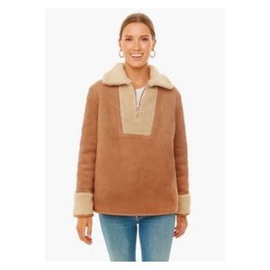 Tuckernuck Stella Shearling Jacket Tan NWT XS